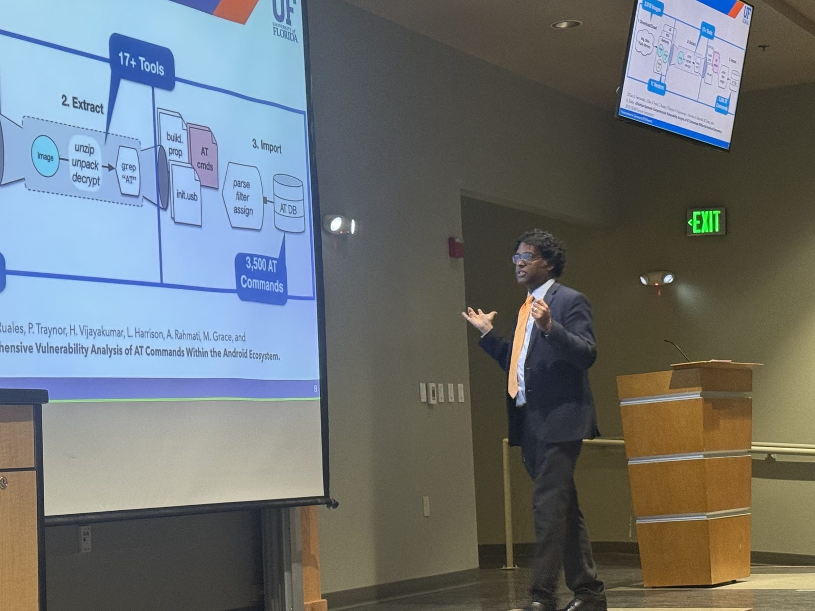 Presenting research at a conference
